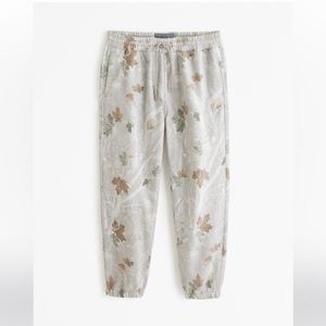 new in package abercrombie camo sweatpants